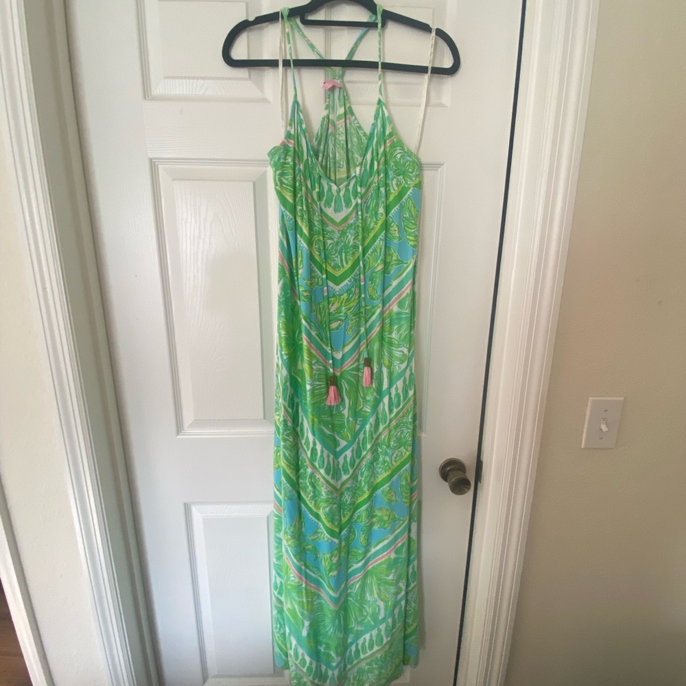 Lilly racer back maxi dress
